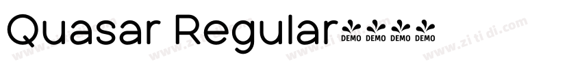 Quasar Regular字体转换